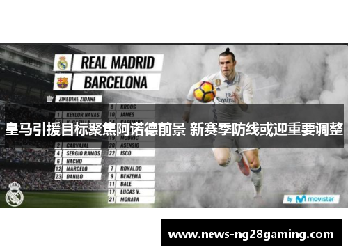 皇马引援目标聚焦阿诺德前景 新赛季防线或迎重要调整
